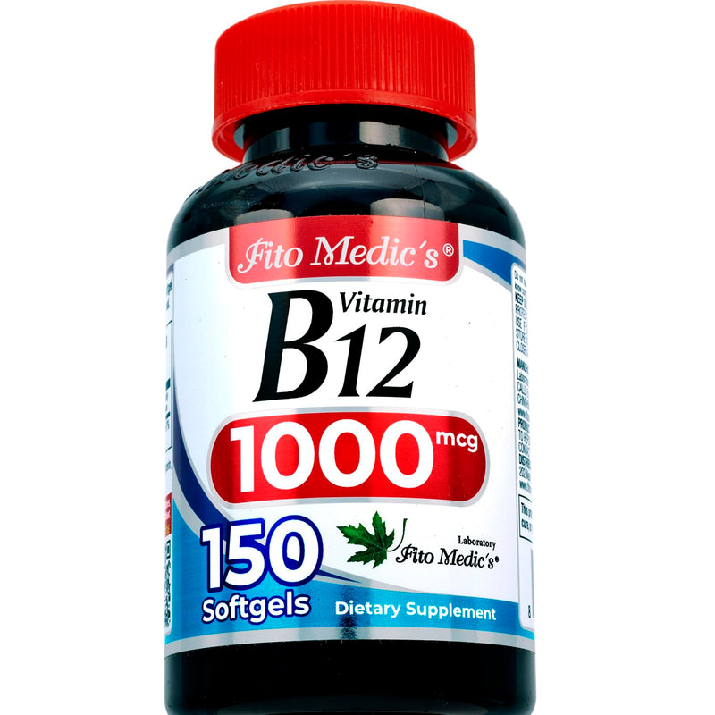 FITO MEDIC'S Lab | Vitamin b12 | b12 Vitamins | 150 Softgels.