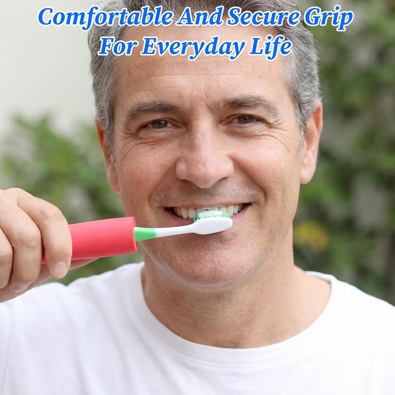 Foam Grip Tubing, Multi-Size Foam Tubing for Handle Grip - 3 Inner Diameters (0.27"/0.39"/0.71") Adaptive Utensil & Tool Padding, Built-Up Aid for Enhanced Dexterity & Controlam tubing- 8PCS (4 Sizes) Comfortable Aid for Utensils - No BPA/Phthalate/Latex