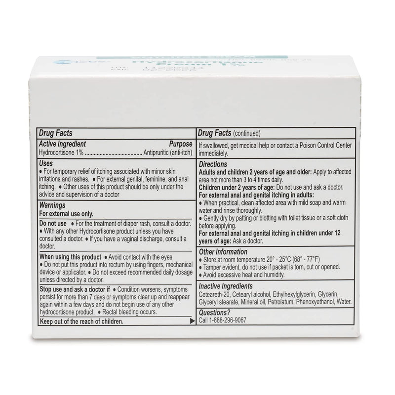 [Australia] - Globe (Box 25 Hydrocortisone 1% Maximum Strength Cream, (0.9g Packet) Anti-Itch Cream for Redness, Swelling, Itching, Rash, Bug Bites, Eczema, More 25 Count 