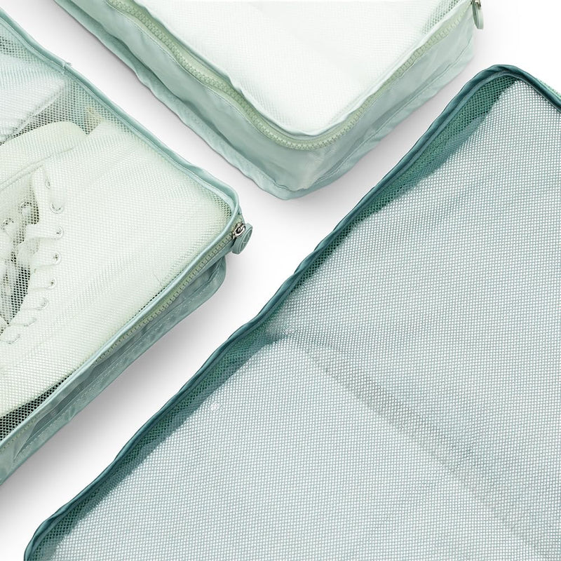 Miamica Packing Cube Set - 3-Piece Set, Sage Green