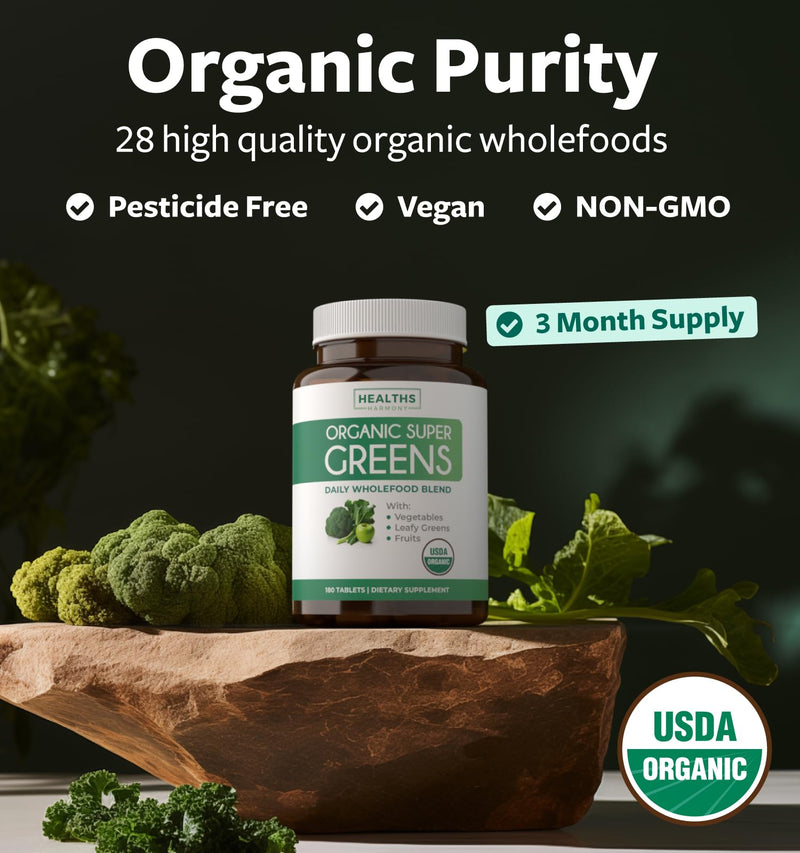 Black Seed Oil & Organic Super Greens (3-Month Supply) Seed & Sprout Bundle of Black Seed Oil (180 Capsules) Cold-Pressed Nigella Sativa & Organic Super Greens Powder (180 Tablets) Complete Superfood