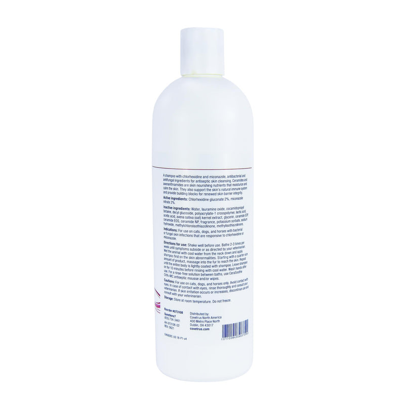 CeraSoothe® CHX+MC Antiseptic Shampoo 16oz - PawsPlanet Australia