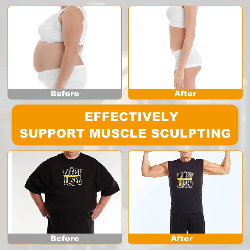 [Australia] - Electronic Muscle Stimulator - Fitness Training Equipment for Men & Women, 8 Modes Electronic Abdominal Stimulator for Full Body Workout, Fitness Equipment for Strength Training, Toning, Recovery 
