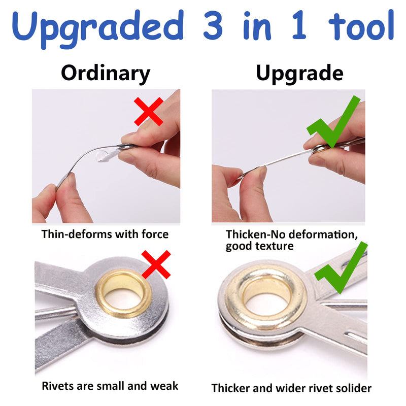 [Australia] - 500 Pieces 0.63 Inch Small Metal Pipe Screens, 5/8 in 100% Thicker Stainless Steel with 2 PCS Metal Portable 3 in 1 Cleaning Tool Mini Kit (Silver) 0.6inch 