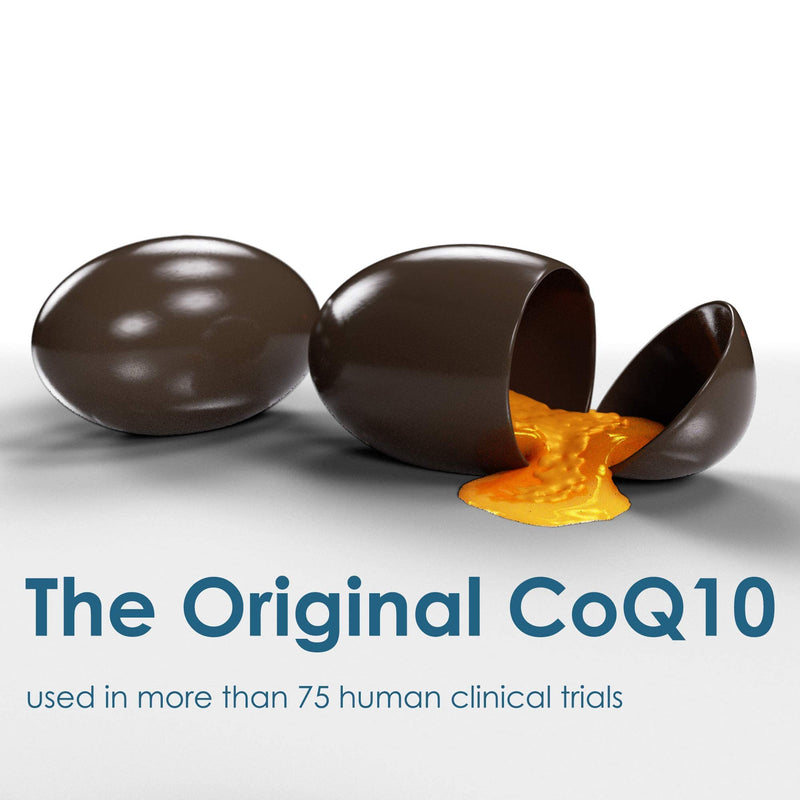 [Australia] - The Original CoQ10 from The Inventor of Q10 Supplements | High Absorption | Bio-Quinone Coenzyme Q10 100mg, Essential Antioxidant for Energy, Heart Health and Fertility Support, 60 Softgels 