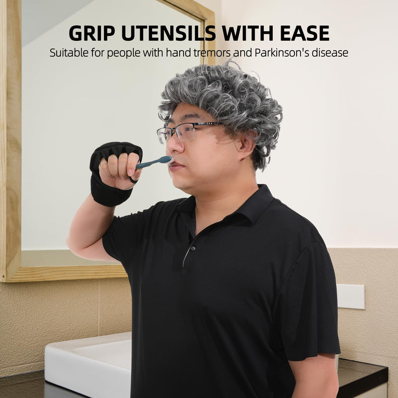[Australia] - Hand Weights for Fine Motor Skills, Weighted Gloves for Tremors, Aid for Hand Tremors and Parkinsons Patients, Writing Weights & Hand Strengthening Tool (Right) Right 