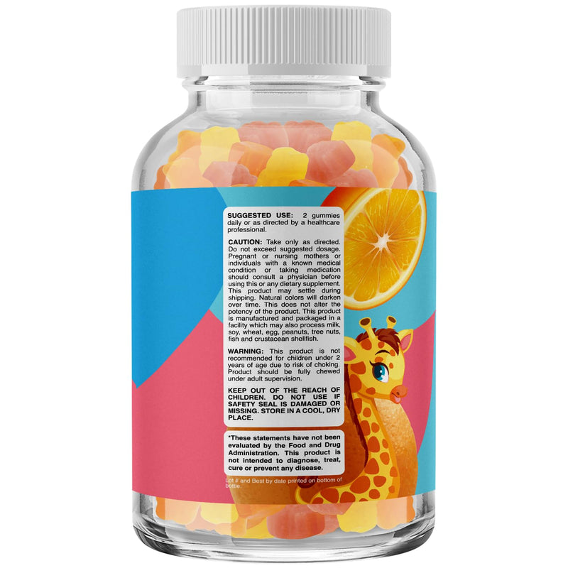 Phytoral Kids Vitamins Gummy Multivitamin Chewable - Kids Gummy Vitamins for Mood Support Natural Energy Boost and Immune Support for - Immune Gummies and Natural Multivitamin - 90 Count