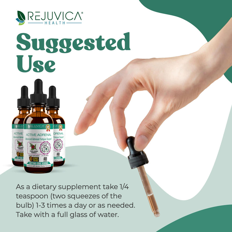 [Australia] - Active Adrenal - Advanced Adrenal Support Tincture - Liquid Delivery for Better Absorption - Ashwagandha, B-Vitamins, Magnesium and More 