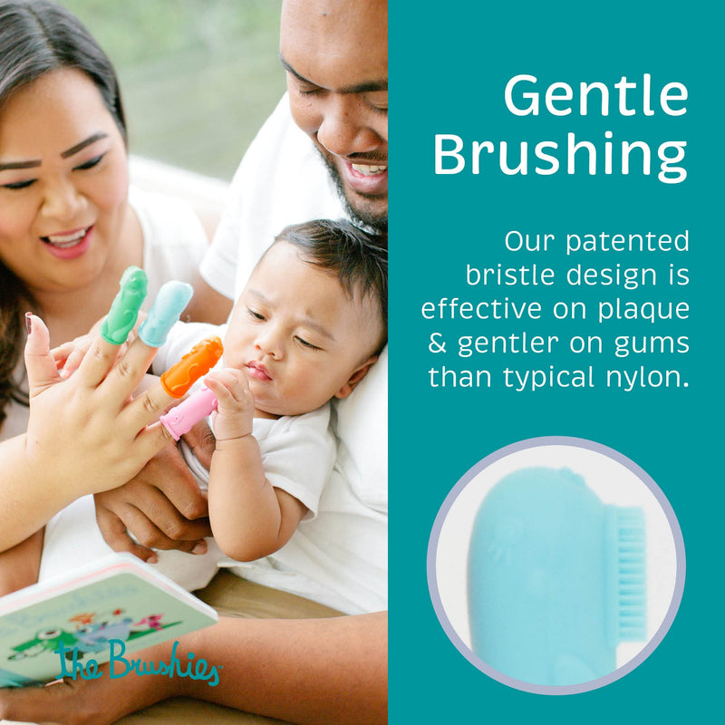 [Australia] - The Brushies Pinkey The Pig Toddler Toothbrush & Storybook Set/Dental Item and Book/Youth Tooth & Gum Care/Ages 4 Weeks to 4 Years 