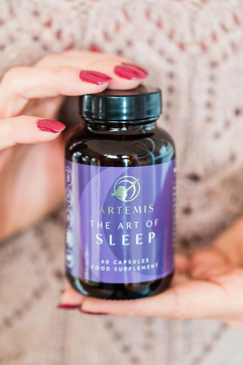 Complete Sleep Supplement | Magnesium, Ashwagandha, L-Theanine, Reishi & Chamomile | Deep Sleep, Stress & Anxiety Relief | Nightime Menopause & Perimenopause Support | 60 Vegan Capsules