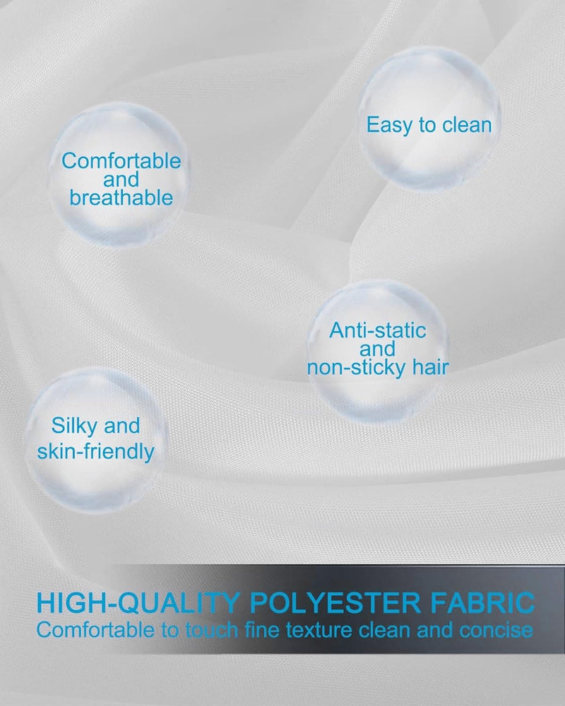 [Australia] - LOZTBUE 1 piece white beard apron for beard styling, waterproof beard bib for beard care fabric gift of the men's series 