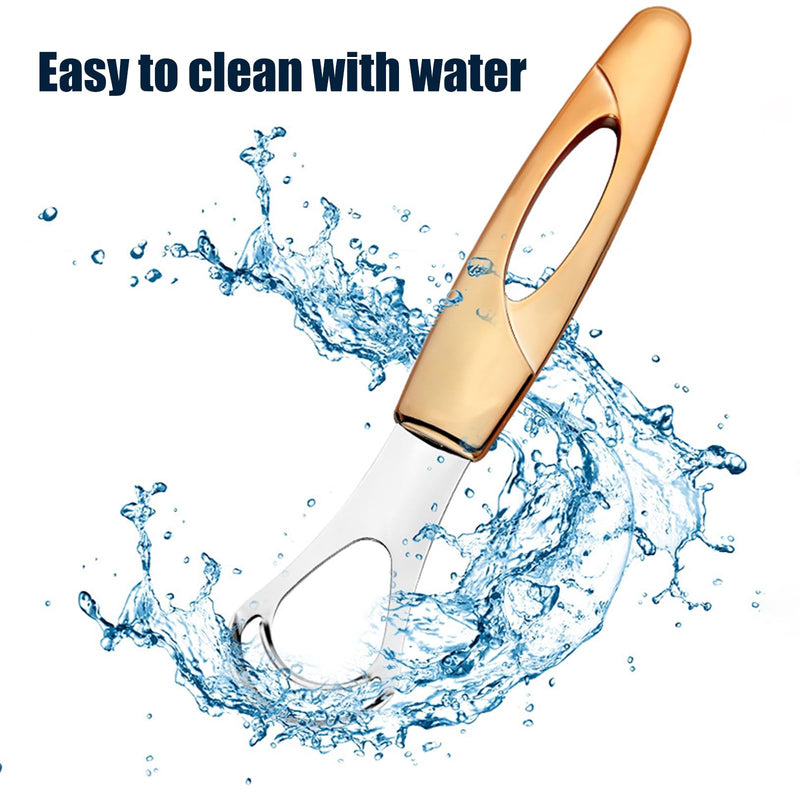 [Australia] - Tongue Cleaner, Tongue Scraper, Tongue Cleanser, Tongue Scraper, Tongue Scraper Cleaner, Helps Fight Bad Breath, Tongue Scrapers (Purple&Blue&Orange) Purple&Blue&Orange 