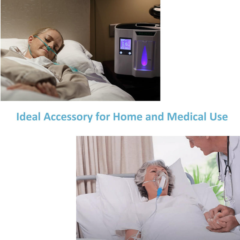 [Australia] - CINOCA-5PCS Per Pack -Oxygen Tubing Connectors Y Splitter - Oxygen tube connectors, Compatible with Most Standard Oxygen Tubing - Ideal for Home Oxygen Therapy 