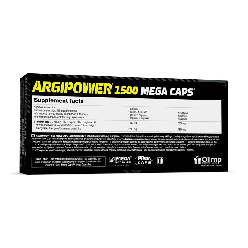 Olimp Argi Power Mega Caps (120 Capsules) 120 count (Pack of 1)