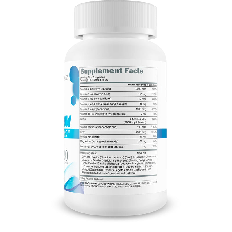 B12 Nerve Flo Pro - Our Best B12 Neuropathy Supplement - Nerve Damage Vitamins - Vitamin B12 Nerve Support Supplement - Magnesium for Muscles And Nerves - Repair Nerve Flow Okinawa Capsaicin Cayenne