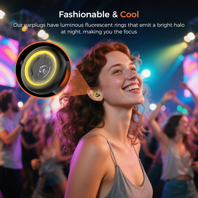 [Australia] - Senvok Ear Plugs for Sleeping Noise Cancelling with 50dB NRR - 3 Adjustable Noise Reduction Levels - Soft Reusable Silicone Hearing Protection Earplugs for Sleep, Work, Travel (Black) Black 