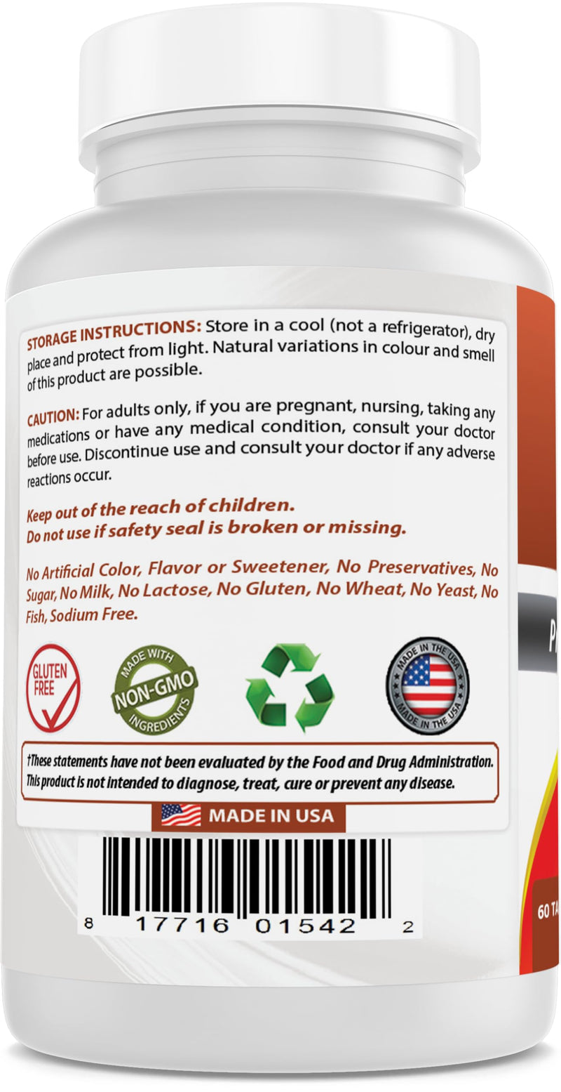 Best Naturals Inositol 1000 mg 60 Tablets