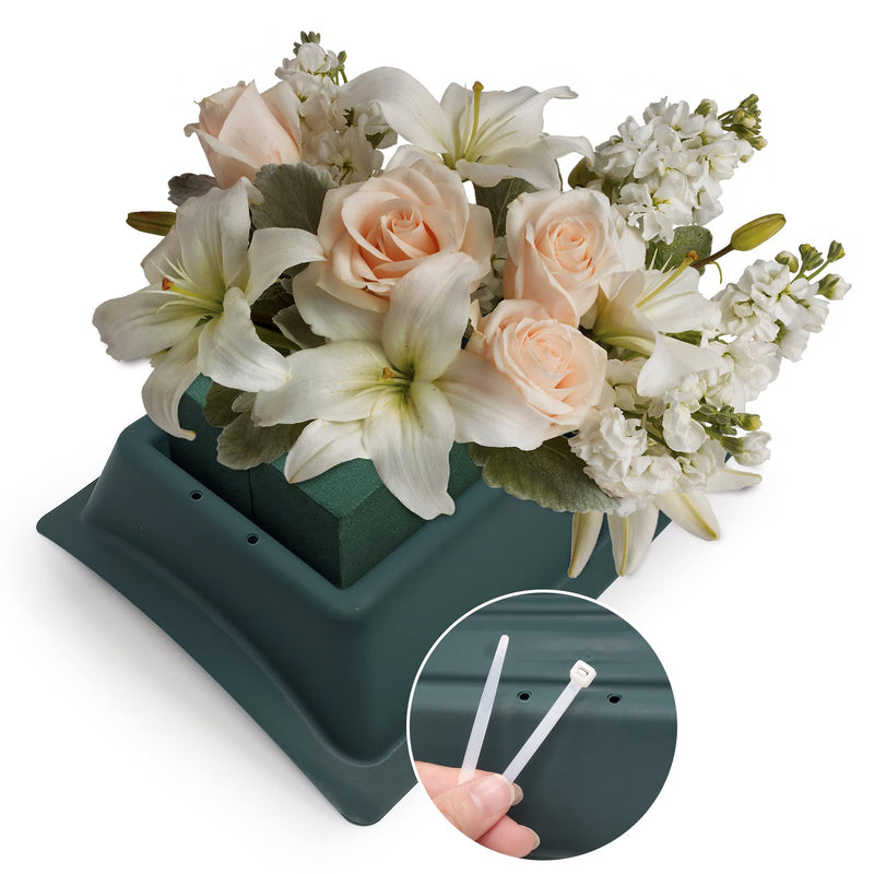 [Australia] - Floral Casket Saddle - Holds Two Floral Foam Bricks by Lifestyle Channel 