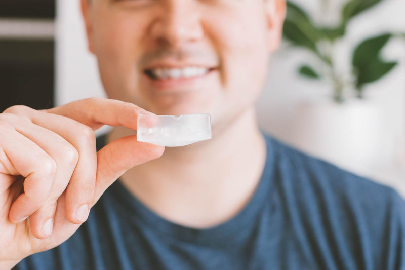 [Australia] - SmartGuard Dental Guard 4 Guards and Cleaning case Front Tooth Custom Anti Teeth Grinding Night Guard for Clenching Dentist Designed Bruxing Splint Mouth Protector for Sleep 