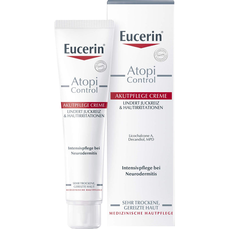 [Australia] - Eucerin AtopiControl Acute Care Cream Relieves Itching, 40 ml Cream 40 ml (Pack of 1) 