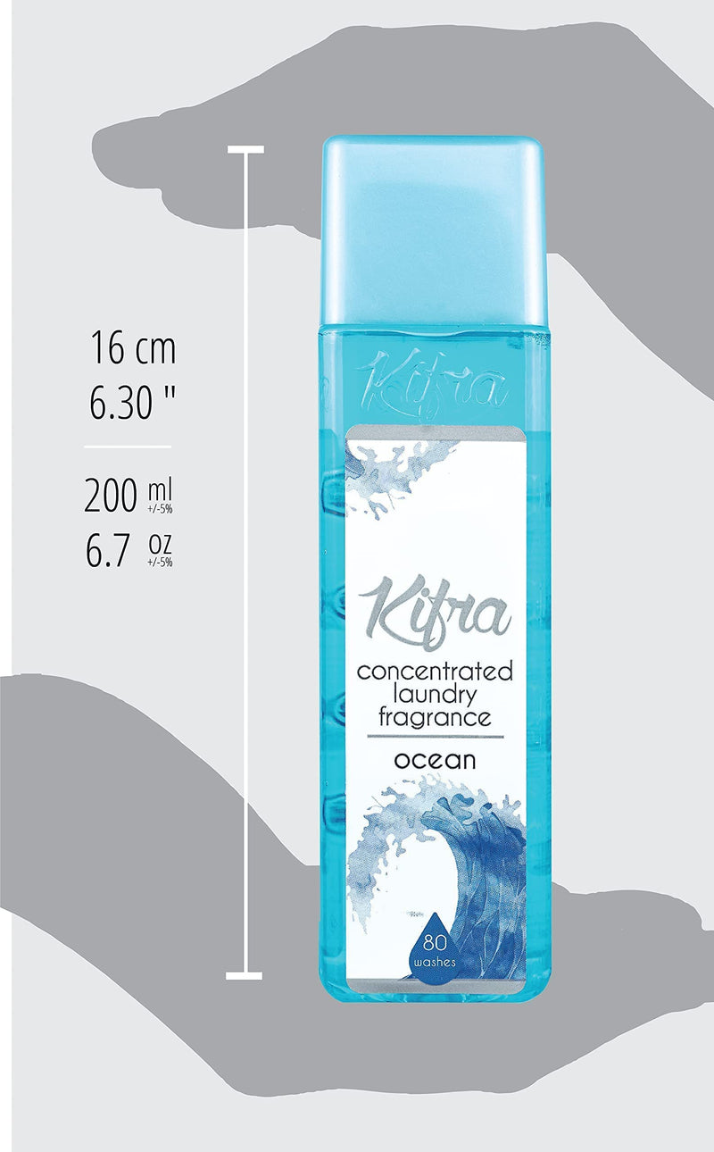[Australia] - KIFRA OCEAN Concentrated Laundry Fragrance 6.76 Fl Oz 200ml 80 Washing Cycles 