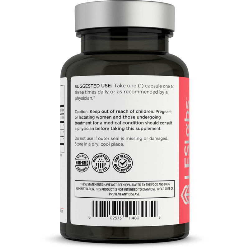 [Australia] - LES Labs Insulin Health – Metabolic Health and Support, Lipid & Carbohydrate Metabolism – Berberine, Chromium, Olive Leaf, Alpha Lipoic Acid & Vanadium – Non-GMO Supplement – 60 Capsules 