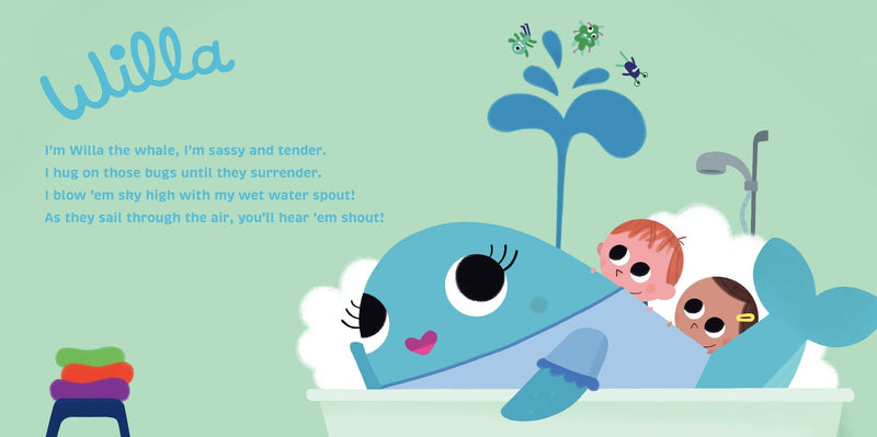 [Australia] - The Brushies Willa The Whale Toddler Toothbrush & Storybook Set/Dental Item and Book/Youth Tooth & Gum Care/Ages 4 Weeks to 4 Years 