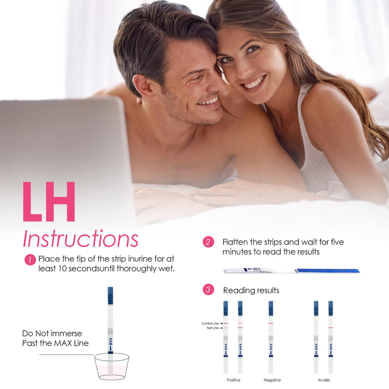 [Australia] - 25 ovulation test + 10 pregnancy test, desire to have children, ovulation test kit, reliable cycle and fertility monitoring, fertility test for women/ovulation (25 LH + 10 HCG) 1 piece (pack of 35) 