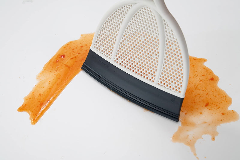 [Australia] - Broombi Silicone Handheld Brush & Dustpan Set - All Smooth Surface Squeegee Sweeper - Ideal for Pet Hair Removal, Wet and Dry Use to Maximize Clean-Up Efficiency 