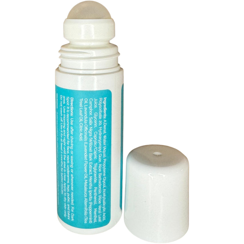 HelloRose Smoothing Solution Ingrown Hair Treatment (Made in USA) - Razor Bumps Treatment for Women & Men, Ingrown Hair Serum to Soothe Redness & Razor Burn in Bikini line, Legs and Underarms