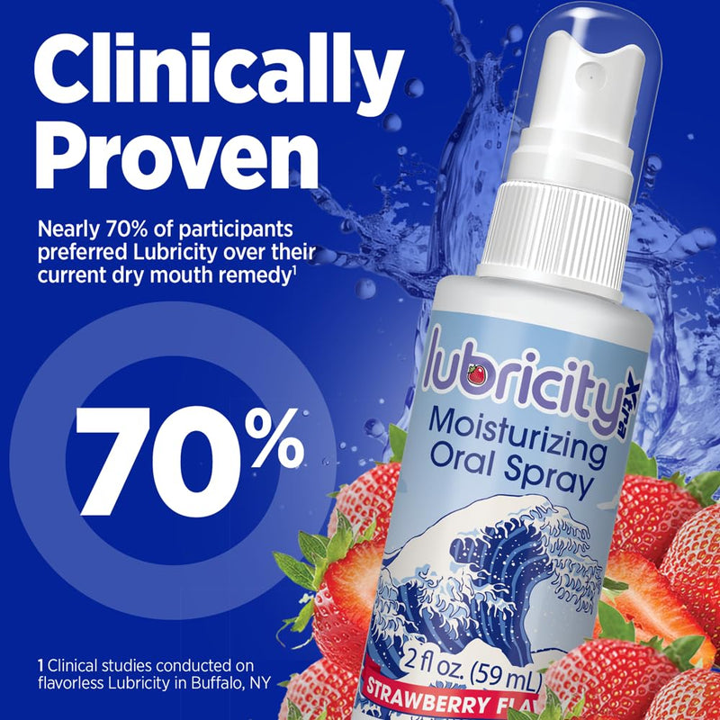 [Australia] - Dry Mouth Spray - Advanced Formula - Hyaluronic Acid and Xylitol, Strawberry Flavor - Saliva Substitute Dry Mouth Oral Spray, The Most Satisfactory Solution in Dry Mouth Products 