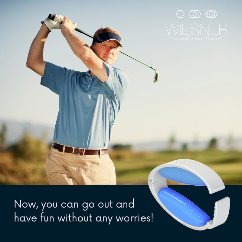 [Australia] - Wiesner Incontinence Clamp Value Pack Kit = Wiesner Clamp + Replacement Pads - Wiesner Male Incontinence Clamp - 3 Adjustable Sizes - Comfort & Confidence All Day Long - Best Penile Clamp! 