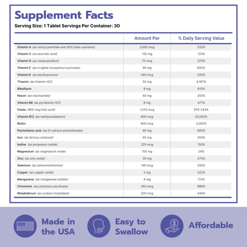 Bari Life Just One, Once Daily Bariatric Multivitamin with Iron (30 Tablets) and BariBurst Calcium Citrate Soft Chews for Gastric Bypass, Gastric Sleeve and Duodenal Switch (Fruit Punch)
