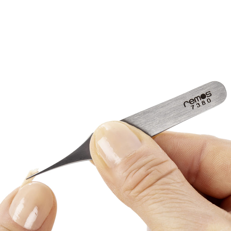 [Australia] - REMOS mini splinter tweezers made of stainless steel - extra fine tip - 6 cm extra pointed 