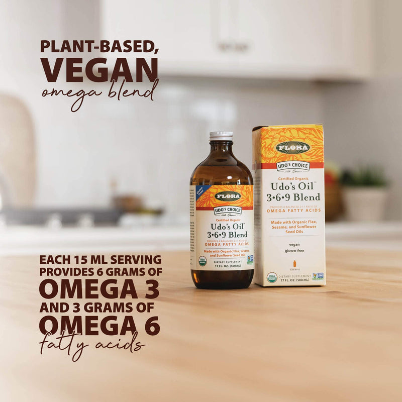 [Australia] - Flora - Udo's Choice, Omega 369 Oil Blend, High Lignan, 8.5 Fl Oz 