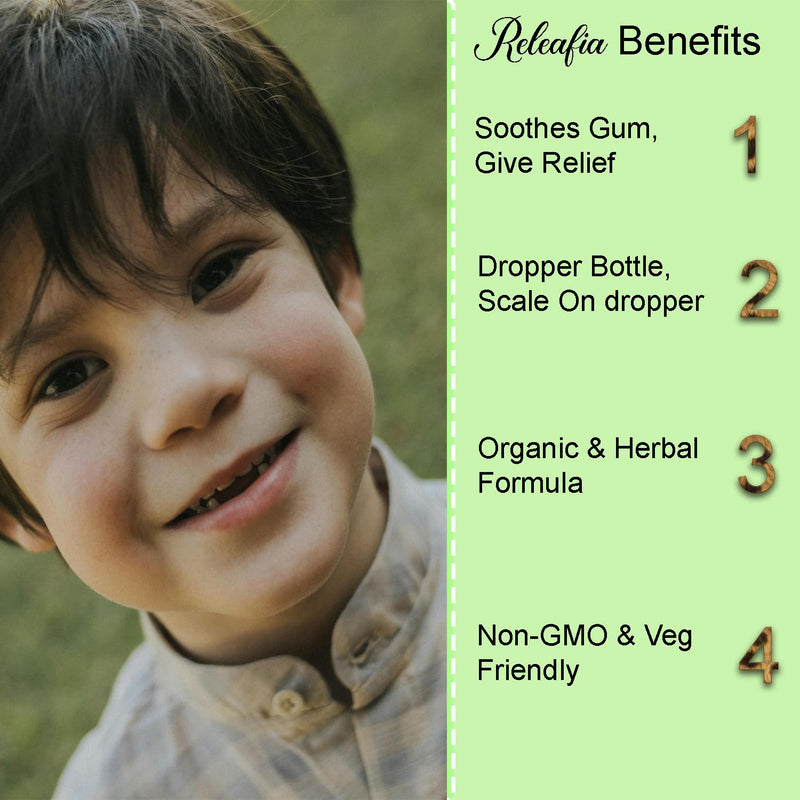 [Australia] - Gum Guardian, Teething Relief for Babies & Toddlers, Ease Teething & Calms Baby, Organic Herbal Formula, Essential Oil Free, Alcohol-Free & Sugar-Free (2 oz, 600 Doses) 