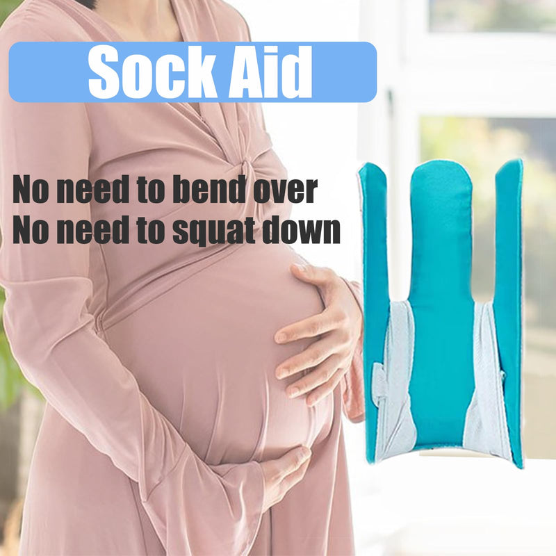 [Australia] - Sock Aids for Putting on Socks, Sock Aid Device for Seniors, Sock Aid Tool for Elderly, Disabled, Pregnant, Sock Helper Pulling Assist Device 