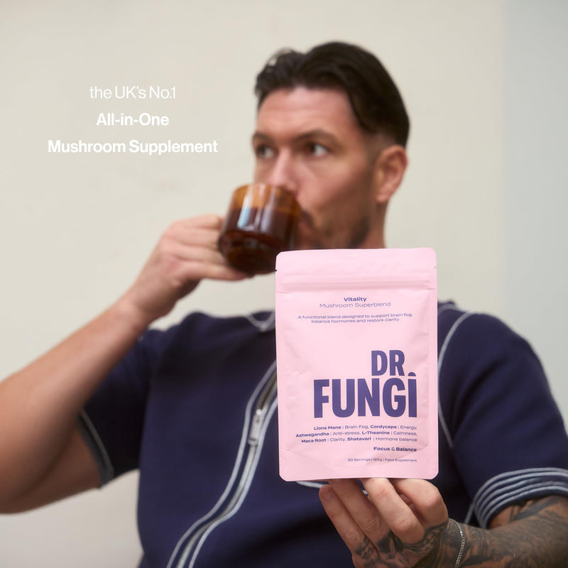 3,000mg Lions Mane, Cordyceps, Shatavari, Ashwagandha, Maca Root, L-Theanine