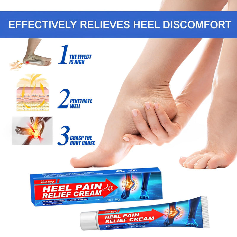 [Australia] - Pack of 3 heel ointment, heel soothing ointment, heel spur cream with, cream against heel spurs, heel cream, deep penetration, quick absorption, joint soothing, foot care, heel pain cream 