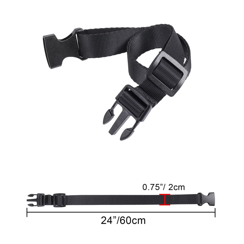 Utility Straps with Quick Release Buckle Outdoor Sports-4 Pack, Luggage Straps, Straps for Suitcase, Bag Straps for Luggage