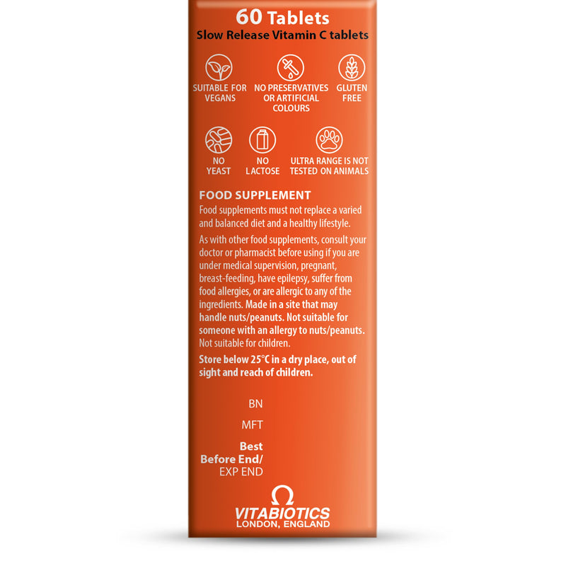 Vitabiotics - Ultra Vitamin C - 60 Tablets