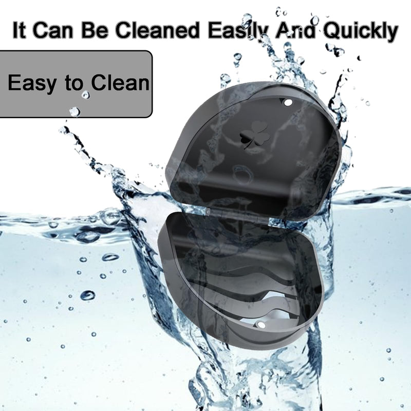 [Australia] - Braces box with bracket extractor, denture box, denture box, denture box, dental splint box, braces box, for storing braces and dentures for adults and children 