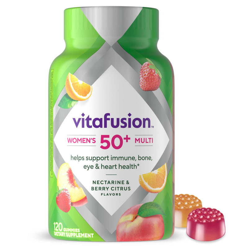 [Australia] - Vitafusion Women's 50+ Daily Multivitamin, Gummy Vitamins, 120 Ct 