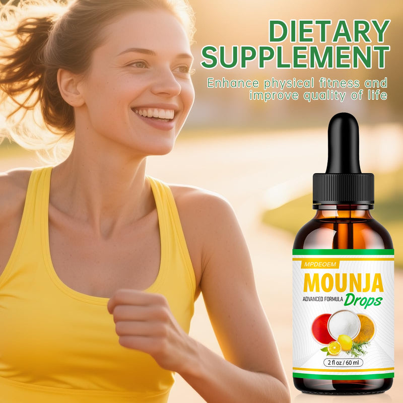 [Australia] - New Monja Drops - MoujaBurn Pro Liquid Drop, Premium Monja Burn Drops (Lemon Flavor Pack of 2) Lemon Flavor Pack of 2 