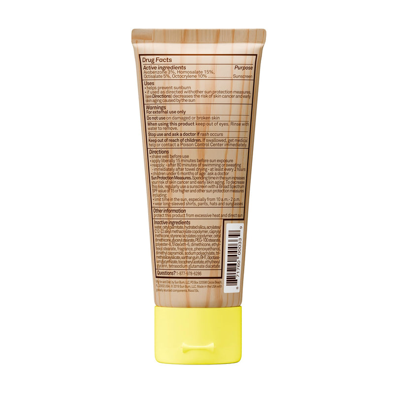 Sun Bum Original SPF 70 Sunscreen Body Lotion - Travel Size, 3 oz | Broad Spectrum Moisturizing Sunscreen with Vitamin E, Hawaii 104 Act Compliant (Made without Octinoxate & Oxybenzone) 3 Fl Oz (Pack of 1)