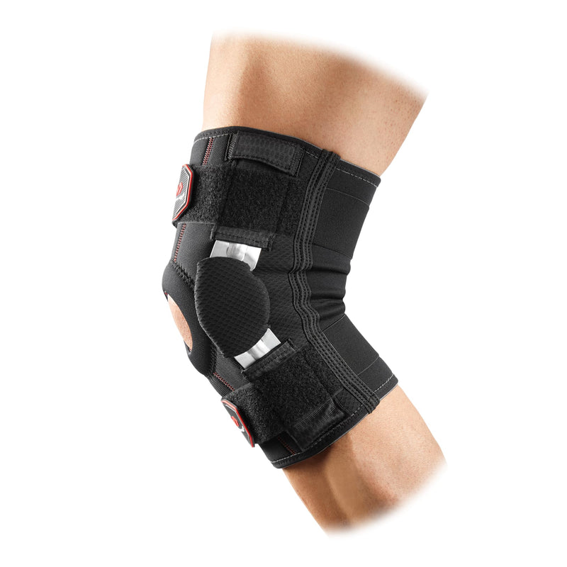 McDavid Hinged Knee Brace for Men & Women, Maximum Knee Support & Compression for Stability & Recovery, Ligament, Hyperextension Support MEDIUM