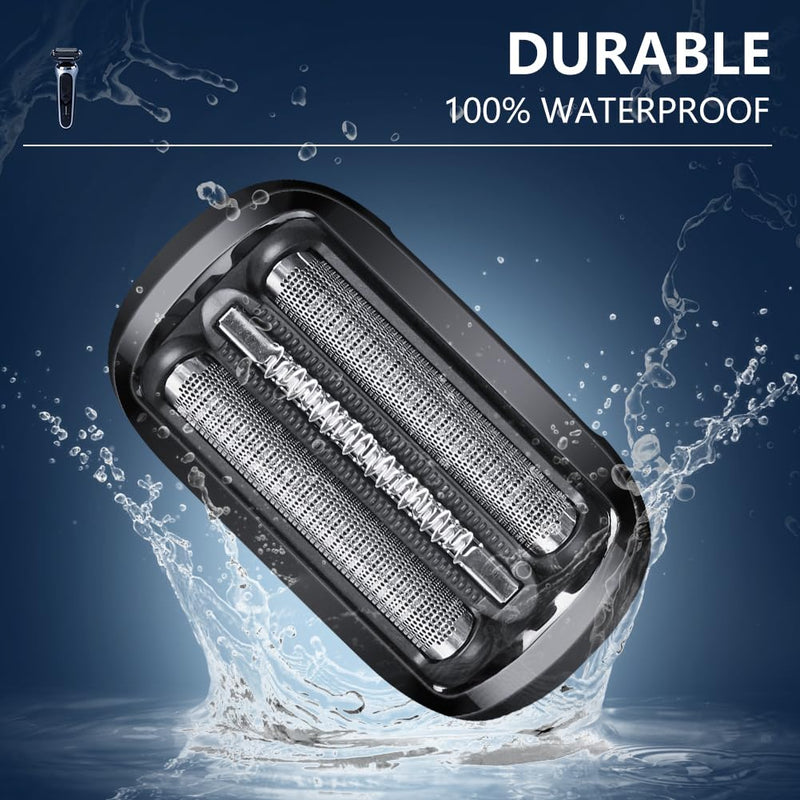 [Australia] - ACWOO Braun Series 6 shaving head, shaving head Braun Series 5, electric razor, replacement shaving part compatible with men's razors Series 5 and 6 (models from 2020), 53B, pack of 1 