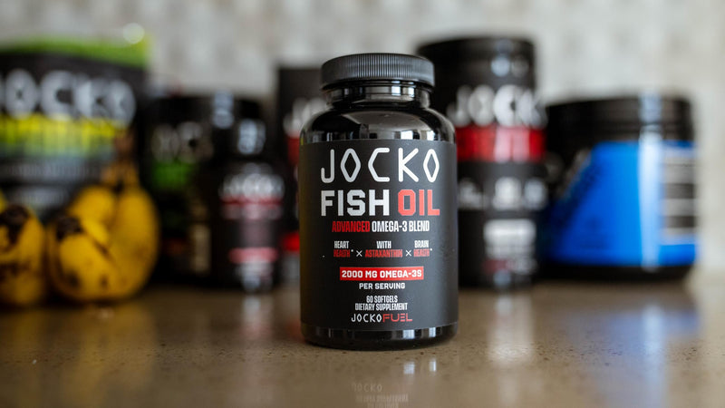 [Australia] - Jocko Fuel Omega 3 Fish Oil Supplement - Fish Oil 2000mg Omega 3 Fatty Acid Supplement Powerful Antioxidant w/Astaxanthin - Supports Brain, Heart, & Mood (60 Capsules) (30 Day Supply) 