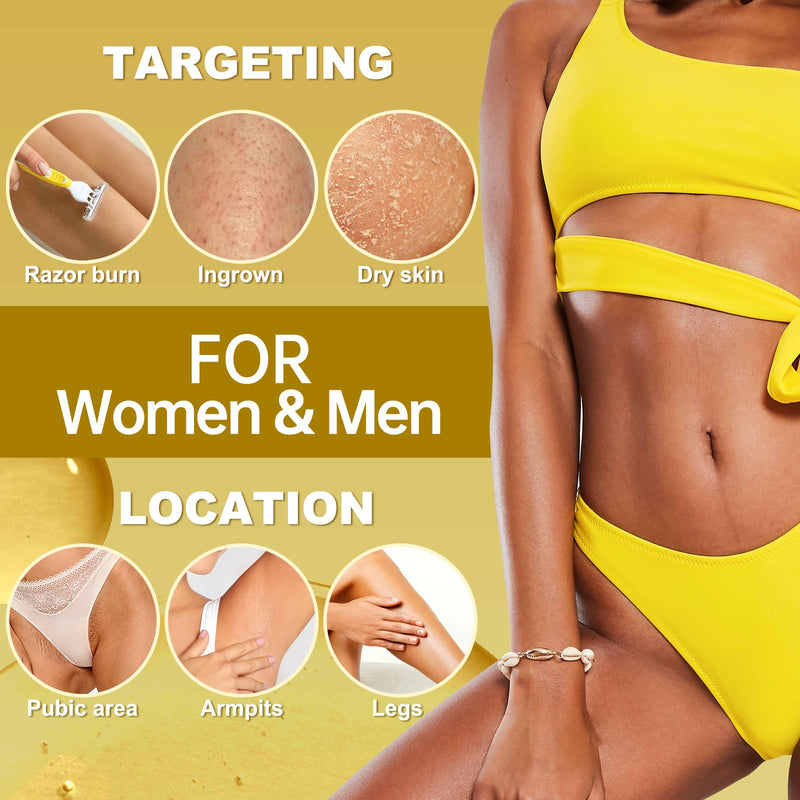 [Australia] - LA.PERSONAL Ingrown Hair Treatment, Razor Bump Treatment for Men and Women, Razor Bump and Burn Remover Ingrown Hair Oil for Bikini Area, Legs and Underarm Area After Shave 40 ML/1.4 FL OZ 