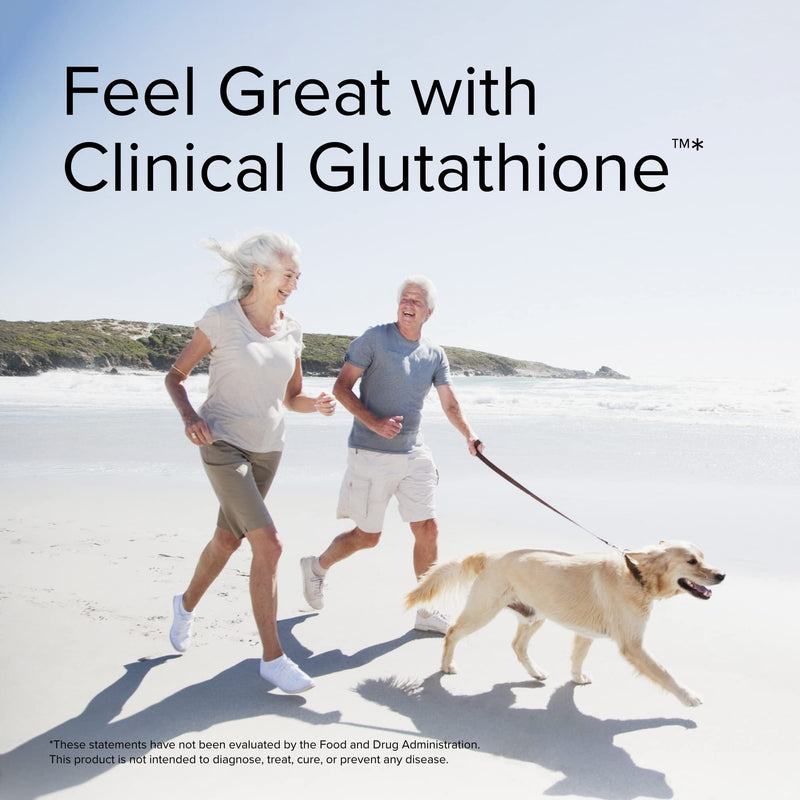[Australia] - Terry Naturally Clinical Glutathione - 60 Slow Melt Tablets - Stable 300 mg L-Glutathione Supplement - Non-GMO, Vegan, Gluten Free - 30 Servings 1 